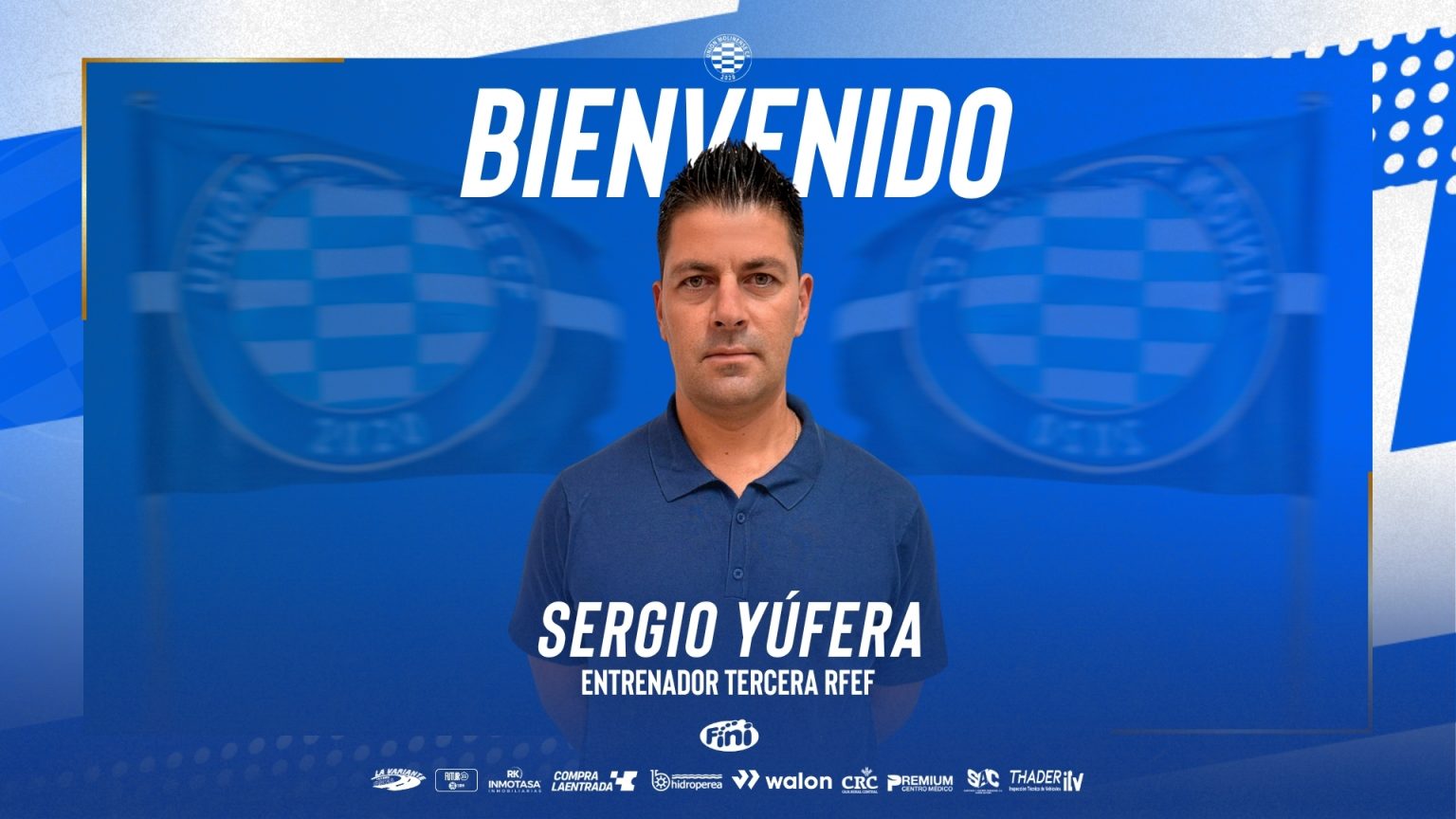Sergio Yúfera nuevo entrenador del Unión Molinense C.F.