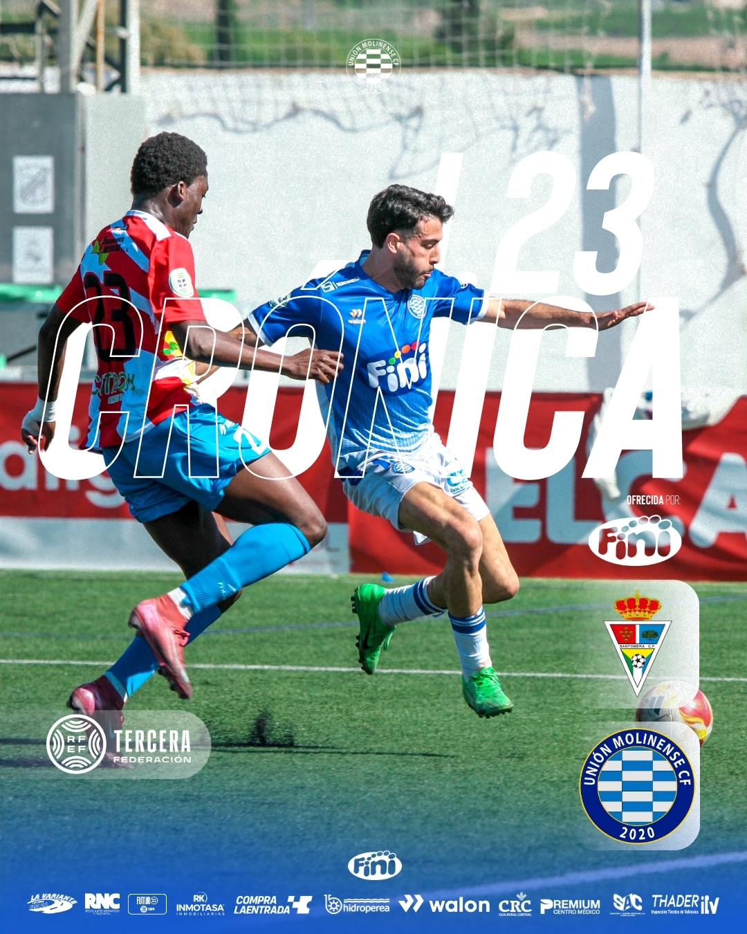 La Crónica del CF Santomera – Unión Molinense CF