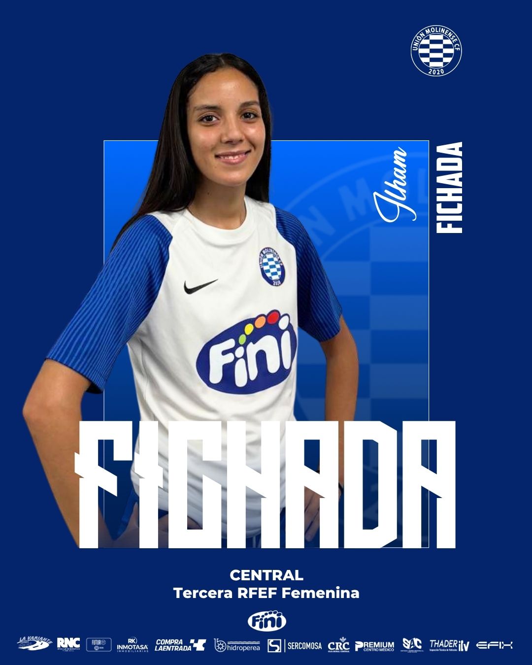 Rocío Delgado, defensa del Unión Molinense CF