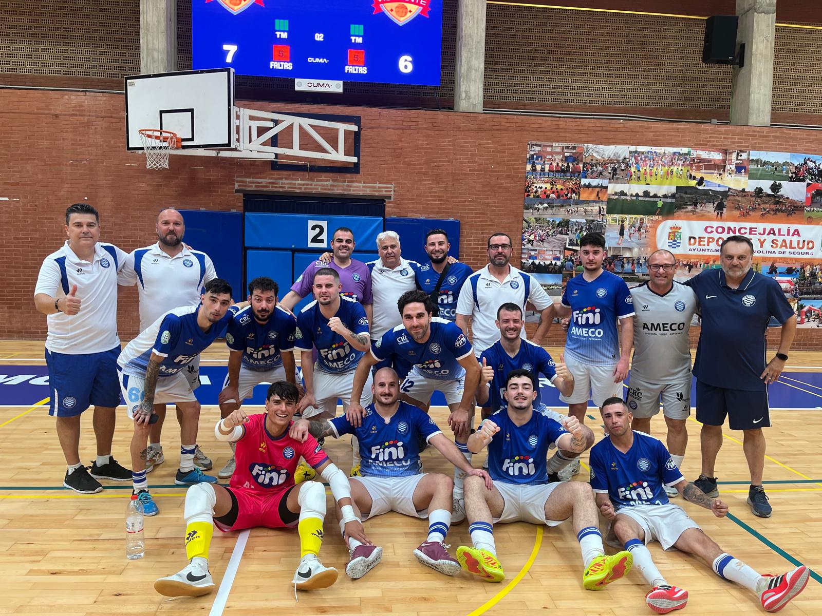 El Unión Molinense Futsal arranca la Liga con un épico triunfo (7-6) ante el AD Villa de Fuente Álamo FS