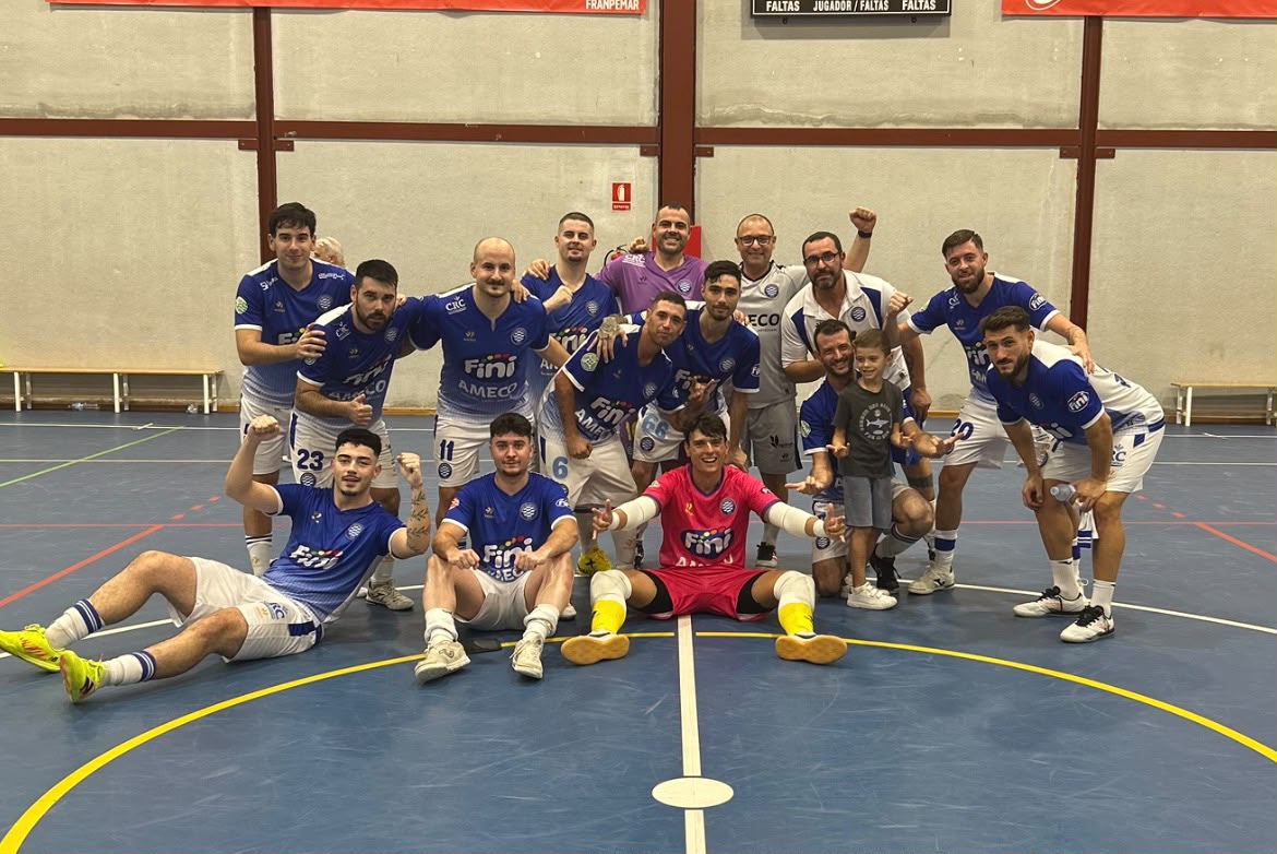 Exhibición a domicilio del Unión Molinense Futsal: goleada 0-7 frente al Atlético San Ginés para afianzar el liderato en Preferente.